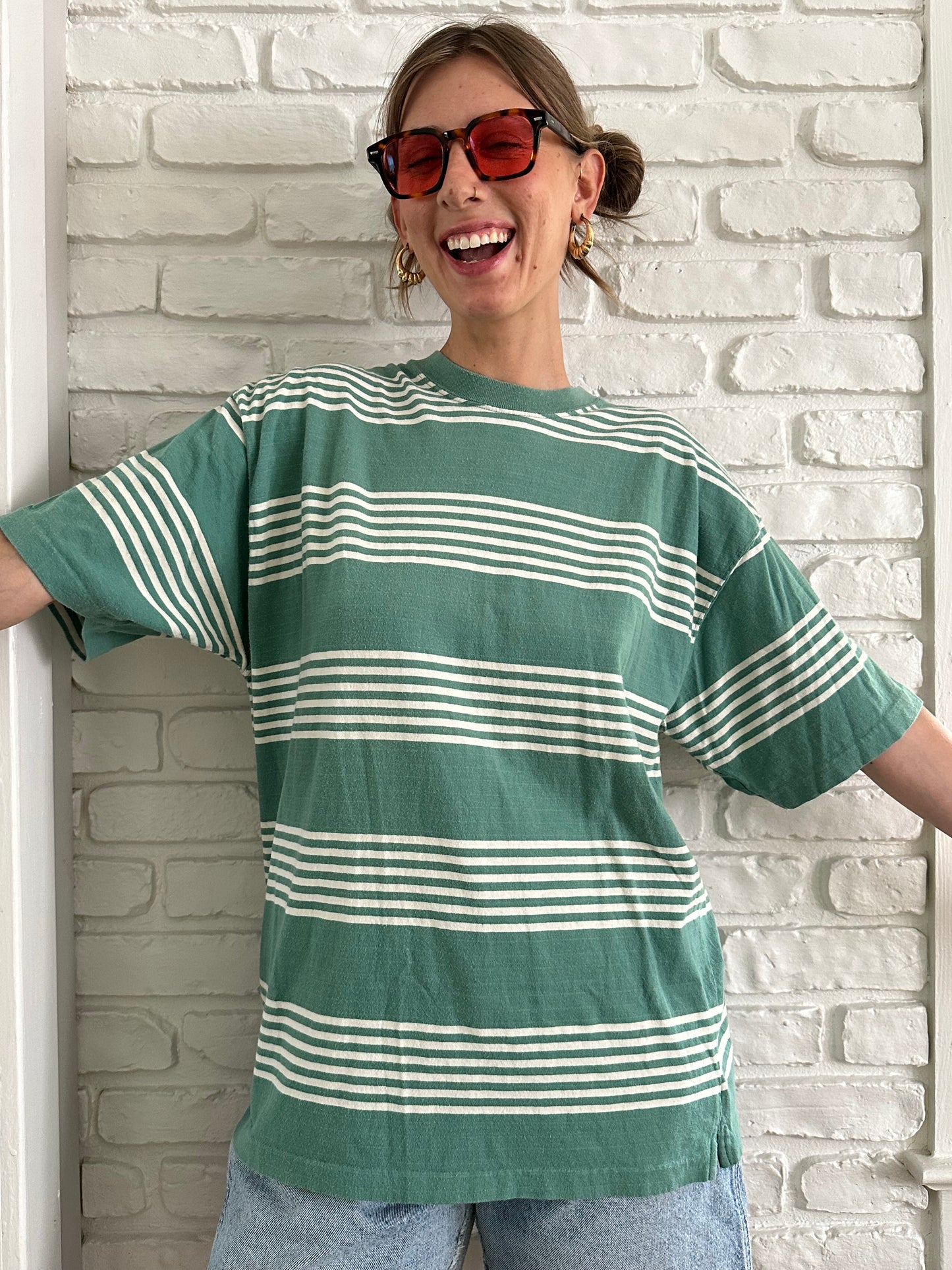 Chunky Stripe Tee (XL)