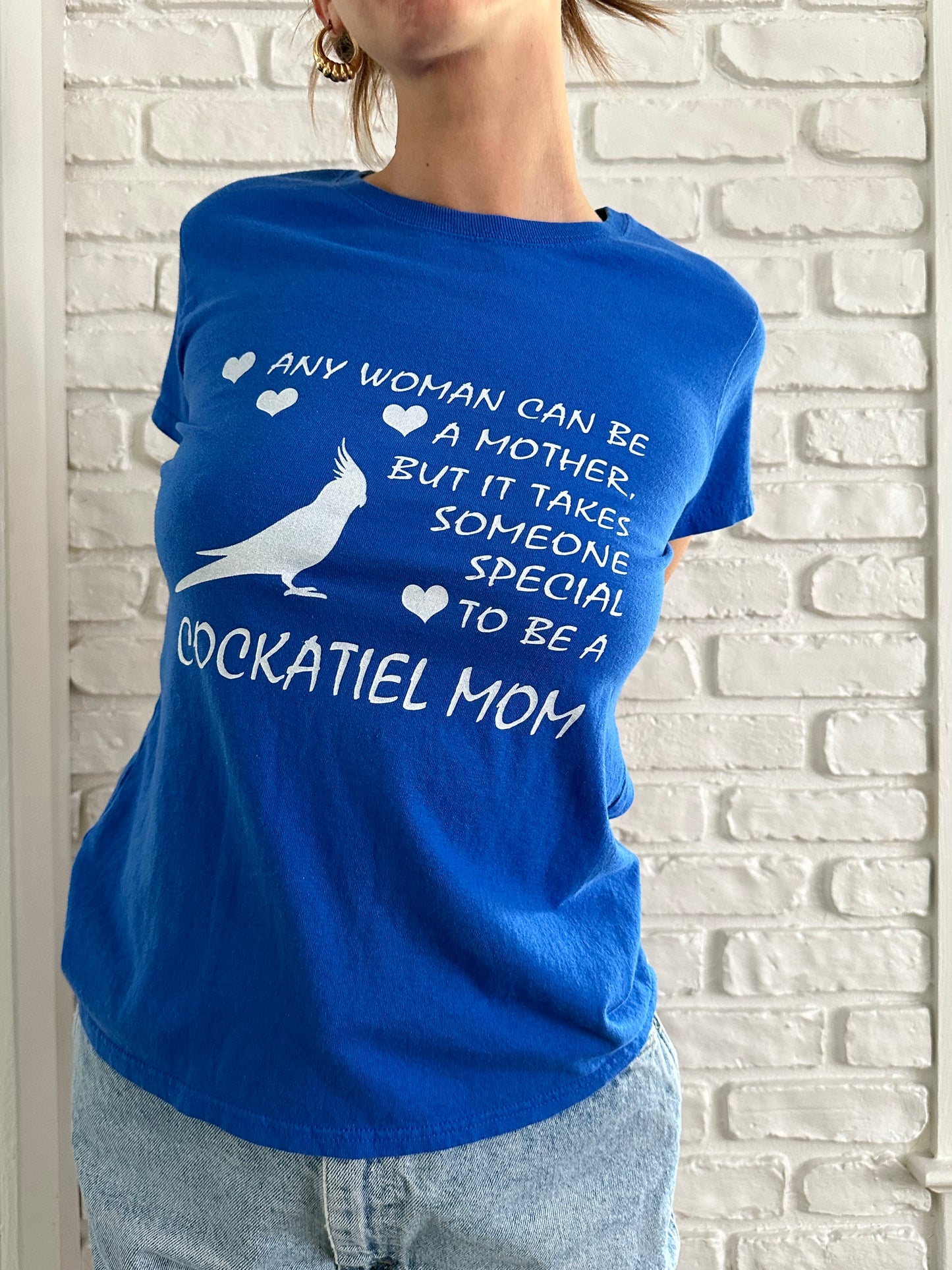 Cockatiel Mom Tee (M)