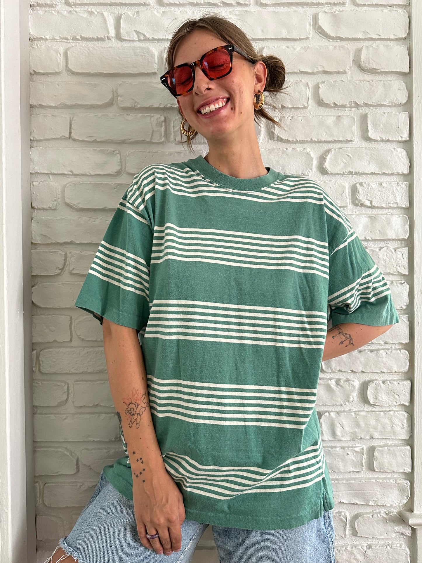 Chunky Stripe Tee (XL)