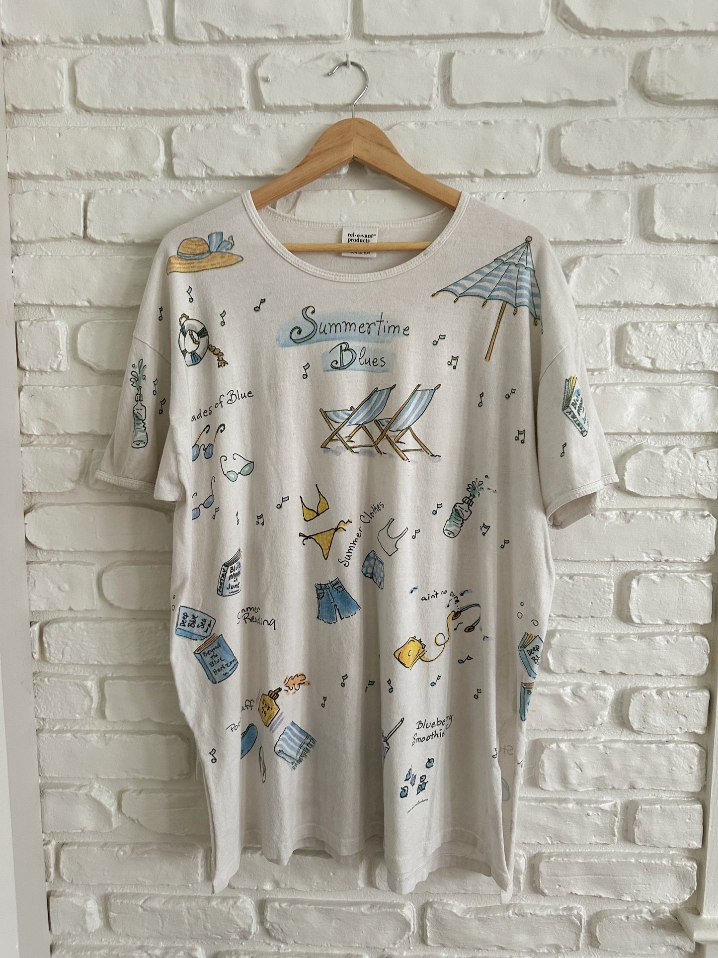 Summertime Blues Tee (XL)