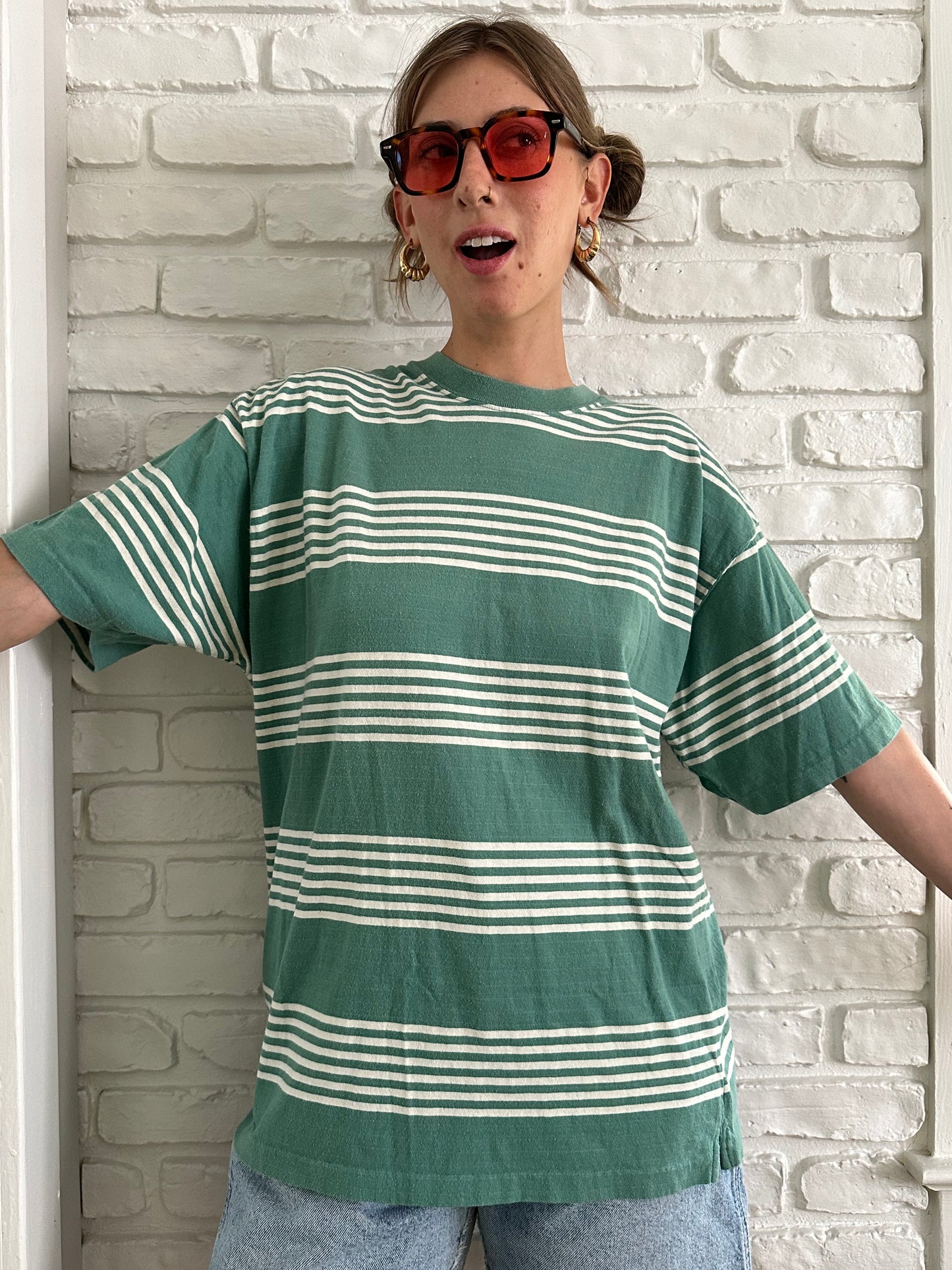 Chunky Stripe Tee (XL)