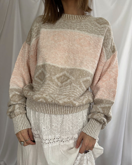 Strawberries & Cream Sweater (L)