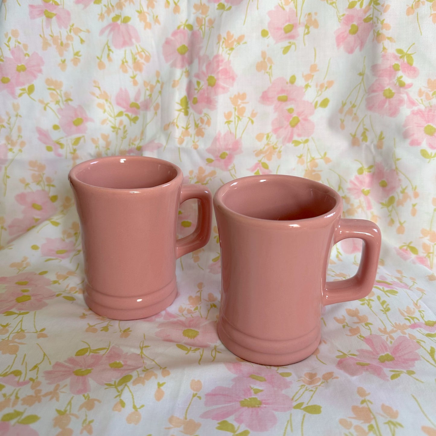 Pink Diner Mugs