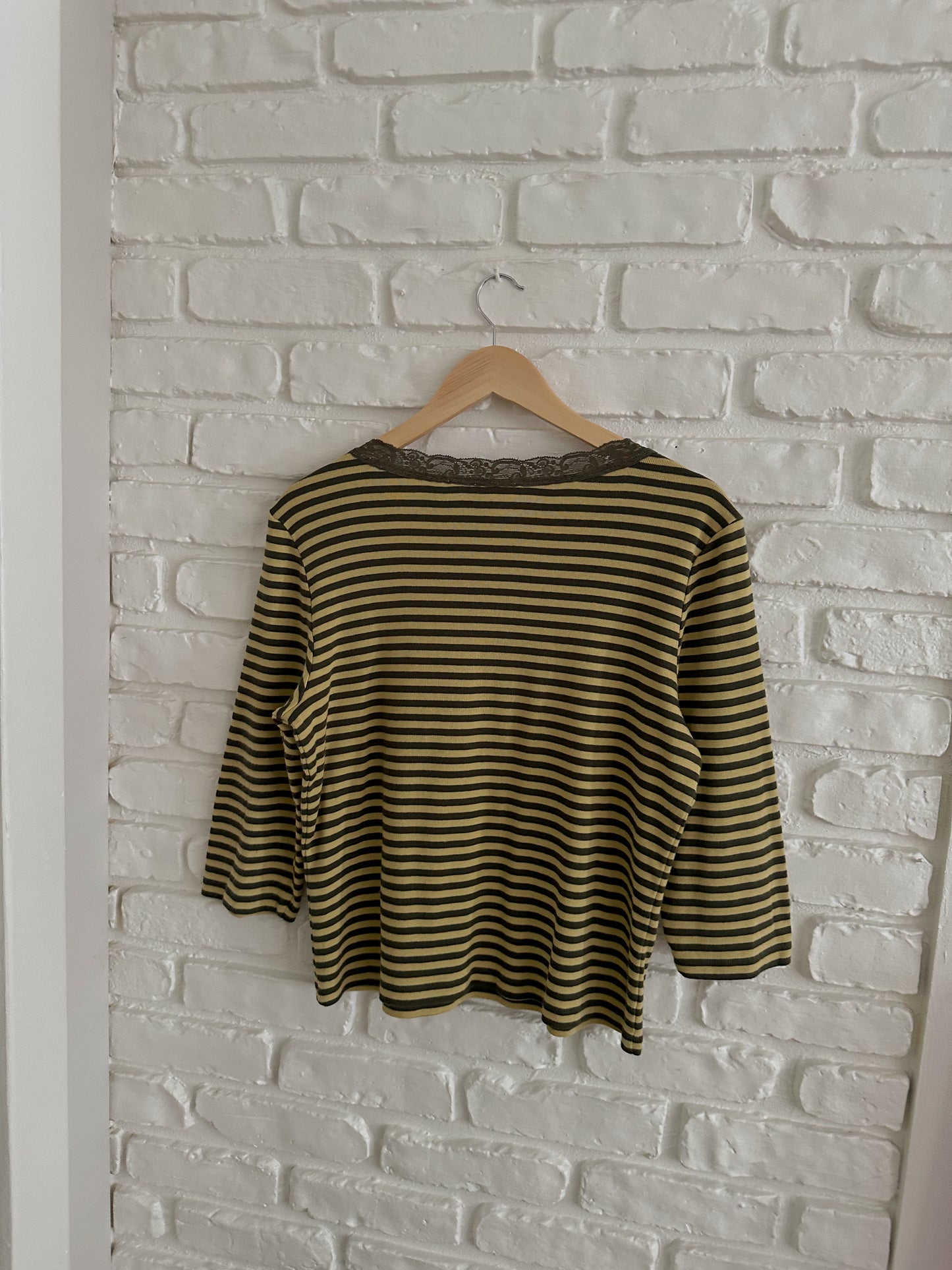 Virgo Striped Top (L)