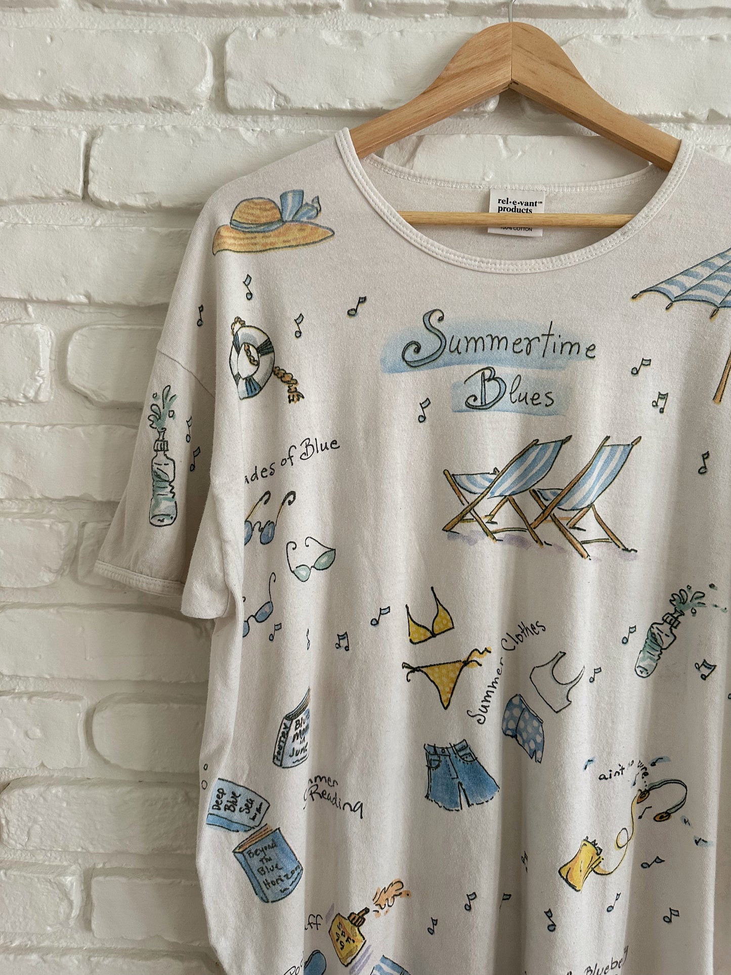 Summertime Blues Tee (XL)