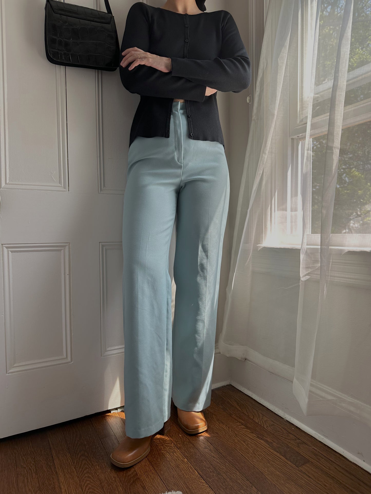 1970s Baby Blue Pants (4/6)