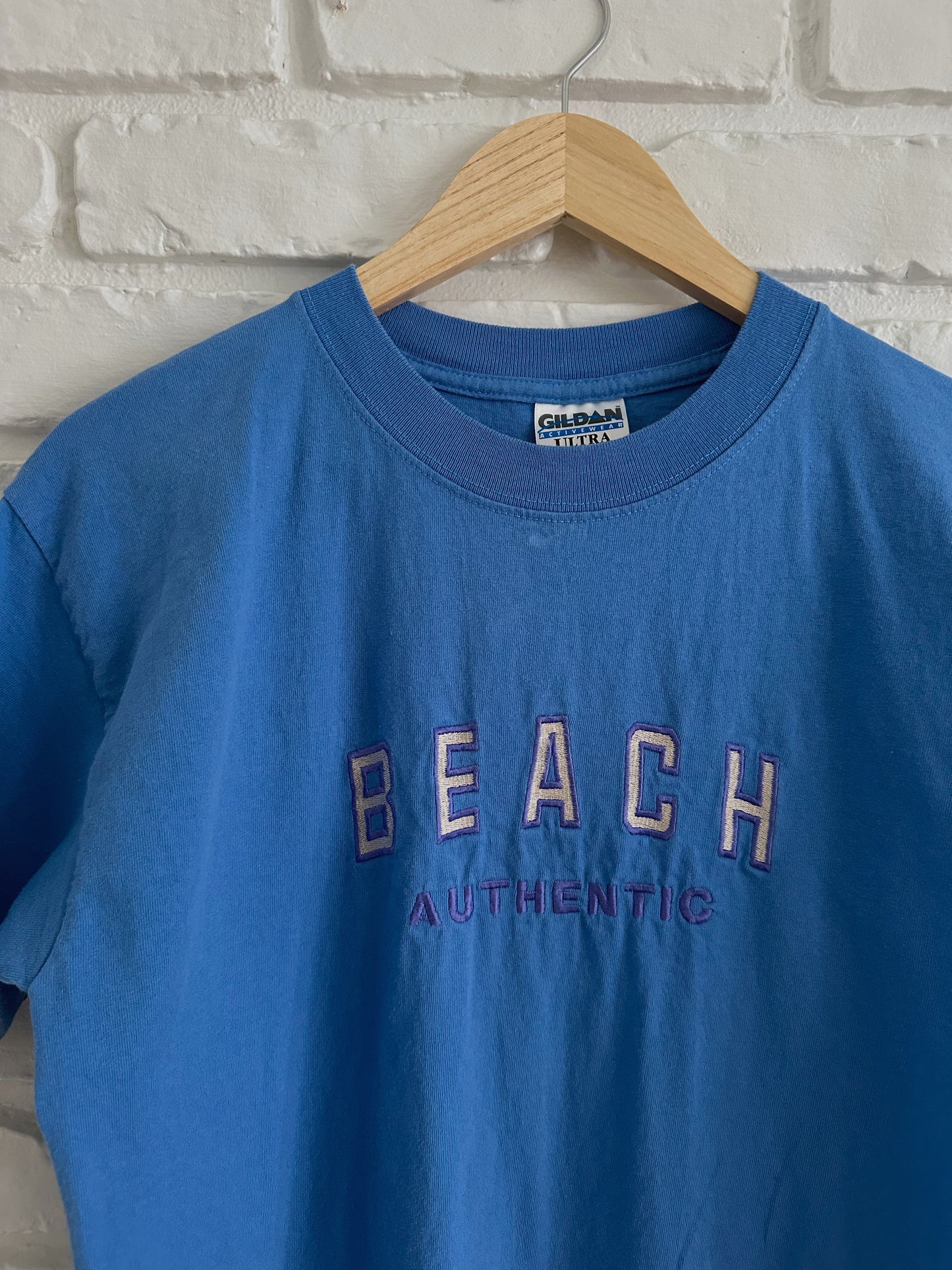 Beach Authentic Embroidered Tee (M)